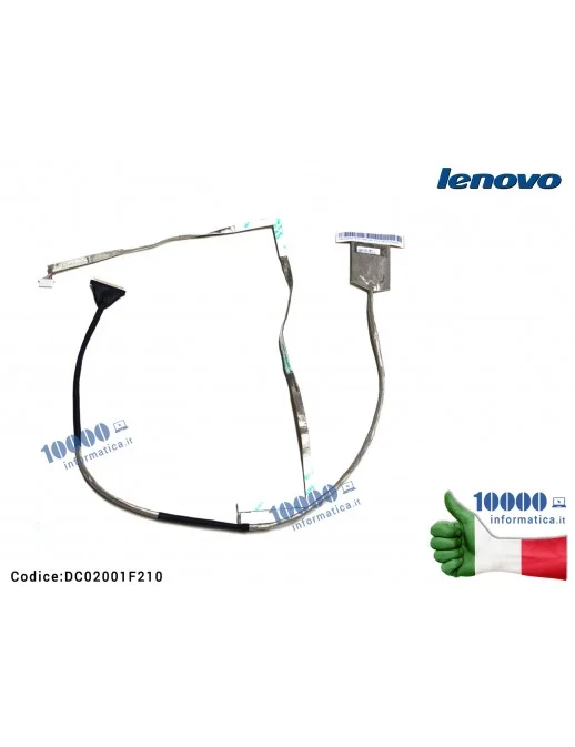 DC02001F210 Cavo Flat LCD LENOVO Y580 Y580N DC02001F210