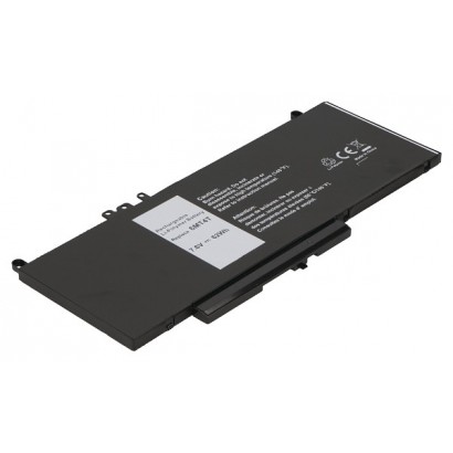 2P-HK6DV 2P-HK6DV Batteria 7.6V 5800mAh 44Wh Dell Latitude E5470