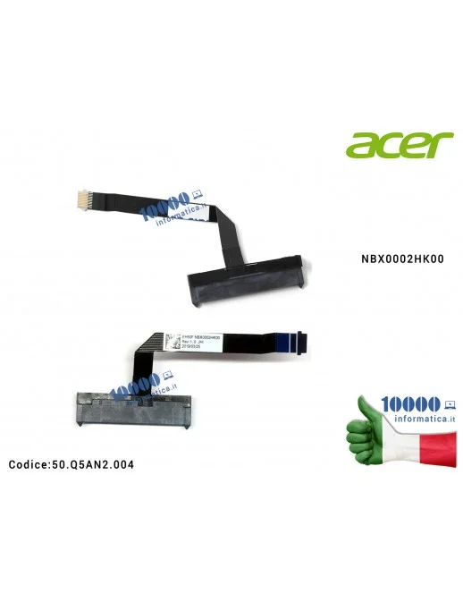 50.Q5AN2.004 Cavo Hard Disk HDD FFC ACER Nitro 5 AN515-54 AN515-55 AN715-51 Aspire A715-74G ConceptD 3 CN315-71 NBX0002HK00 5...