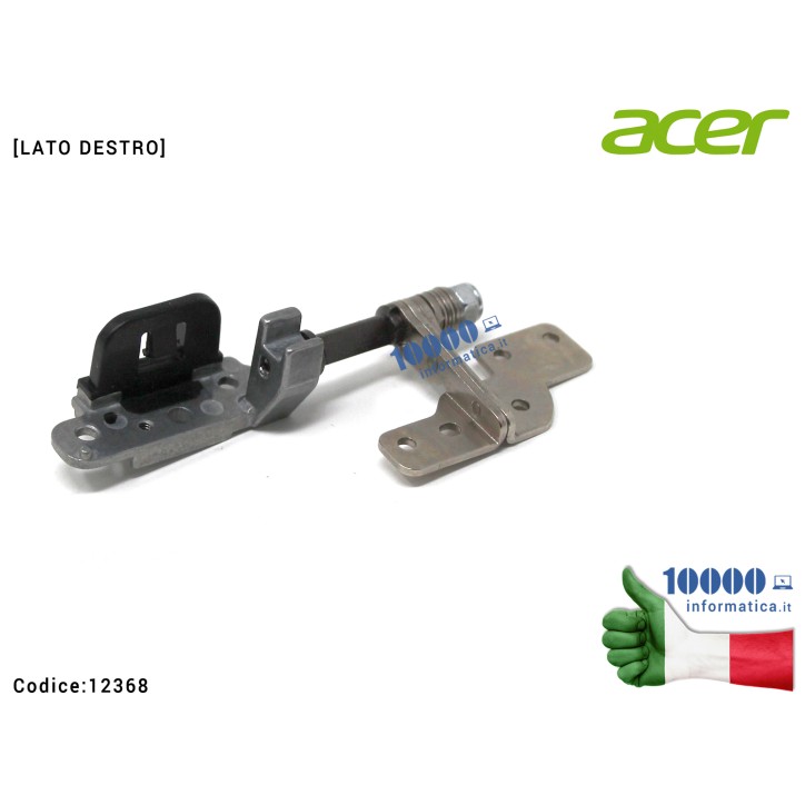 Cerniera Hinge Destra ACER One 10 S1003 N16H1 Iconia S1003 D16H1 Tablet 2-in-1 Cerniera Hinge Destra ACER One 10 S1003 N16H1 Iconia S1003 D16H1 Tablet 2-in-1