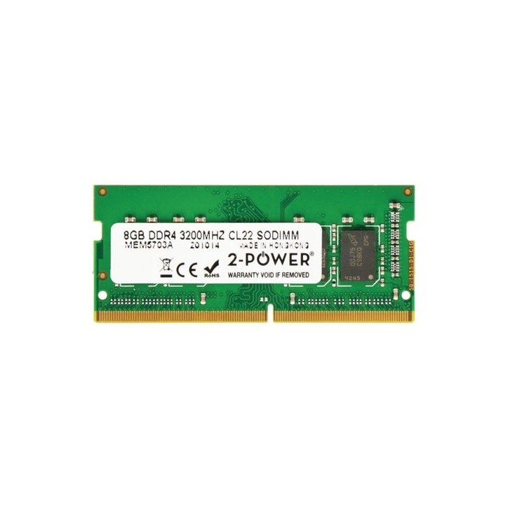 2P-L06334-682 8GB DDR4 3200MHz CL22 SODIMM 2P-L06334-682 8GB DDR4 3200MHz CL22 SODIMM