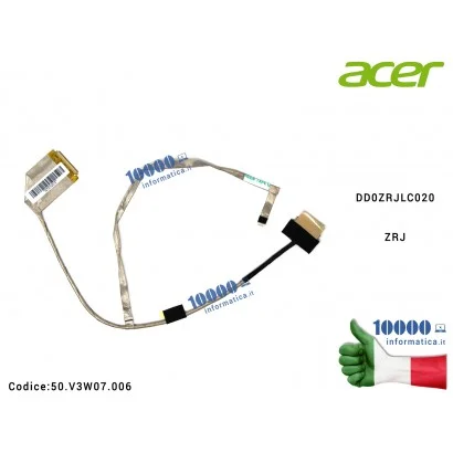 50.V3W07.006 Cavo Flat LCD ACER TravelMate 5360 5360G 5760 5760G 5760Z 5760ZG 5360 TM5360 TM5360G TM5760 TM5760G TM5760Z TM57...