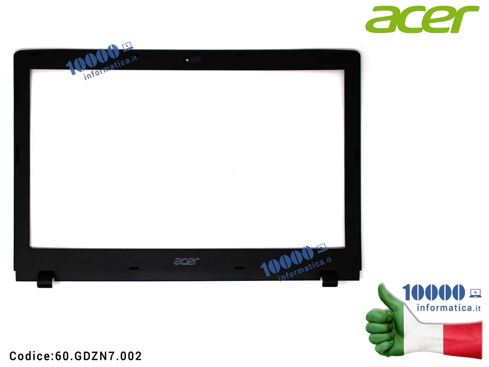 60.GDZN7.002 Cornice Display Bezel LCD ACER Aspire E5-523 E5-523G E5-575 E5-575G E5-575T TravelMate TMP259 TMP259-M TMP259-MG...