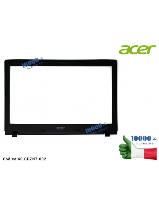 60.GDZN7.002 Cornice Display Bezel LCD ACER Aspire E5-523 E5-523G E5-575 E5-575G E5-575T TravelMate TMP259 TMP259-M TMP259-MG...