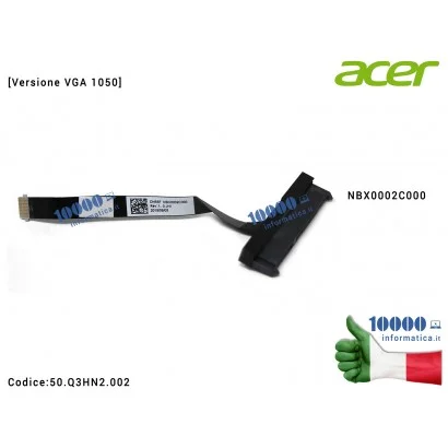50.Q3HN2.002 Cavo Hard Disk HDD ACER Nitro AN515-52 AN515-53 Predator Helios 300 PH315-51 PH317-52 [Versione VGA 1050] NBX000...
