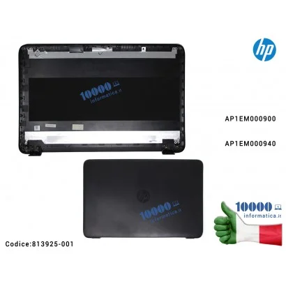 813925-001 Cover LCD HP 15-AC 250 G4 255 G4 256 G4 15-AF (NERO) AP1EM000900 AP1EM000940 813925-001