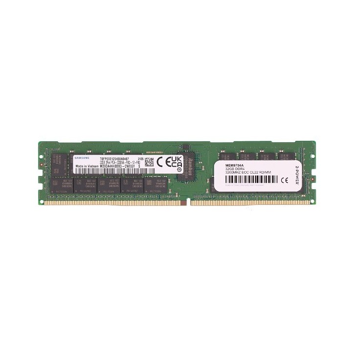 2P-OM32G43200R2RX4E1 32GB DDR4 3200MHz ECC CL22 RDIMM