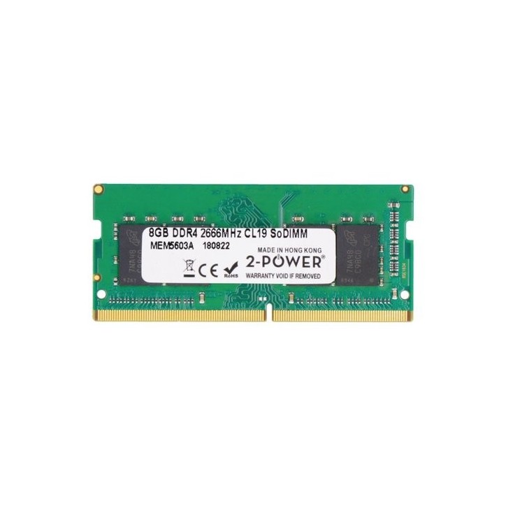 2P-OM8G42666SO1RX8NE 8GB DDR4 2666MHz CL19 SoDIMM