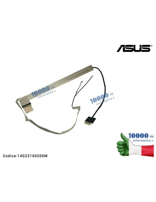 14G22100200M Cavo Flat LCD ASUS K42 K42DE K42DQ K42DR K42DY K42F K42JA K42JV K42JY K42JZ K42N P42F K42JB K42JC K42JE K42JK K4...