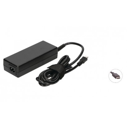 2P-PJ25C 2P-PJ25C Alimentatore AC USB-C 5V/9V/12V/15V/20V 100W Type-C Devices up to 100W