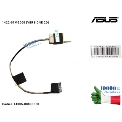 14005-00890000 Cavo Flat LCD ASUS [VERSIONE 2D] ROG G750 G750J G750JW G750JH W750 G750JX [2D] 1422-01MG000