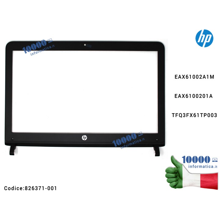 Cornice Display Bezel LCD HP ProBook 430 G3 [per modello CON WEBCAM] EAX61002A1MEAX6100201A TFQ3FX61TP003