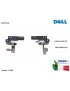 12598 Cerniere Hinges DELL Latitude E7440 (P40G) [COPPIA] AM0VN000100 AM0VN000200 [NO TOUCH SCREEN]