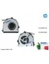 925012-001 Ventola di Raffreddamento Fan CPU HP Pavilion 15-BS 15-BW 250 G6 255 G6 TPN-C129 TPN-C130 DC28000JLF0 DC28000L8D0
