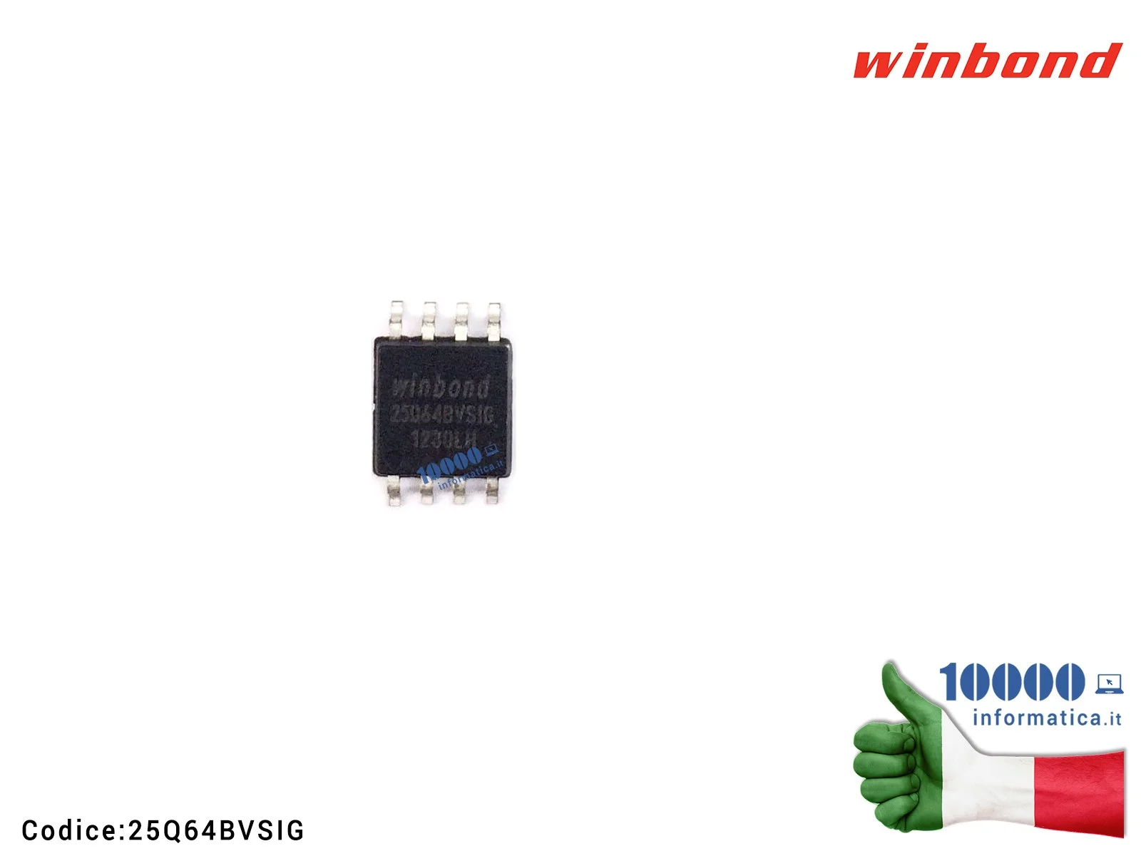 25Q64BVSIG IC Chip Bios WINBOND 25Q64BVSI W25Q64B 25 Q 64 BVSSIG 25 Q 64 BVSIG W 25 Q 64 BVSIG W 25 Q 64 BVSSIG SOP8 IC