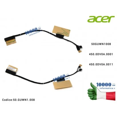 50.GUWN1.008 Cavo Flat LCD ACER Spin SP314-51 SP314-52 450.0DV0A.0001 450.0DV0A.0011 50GUWN1008