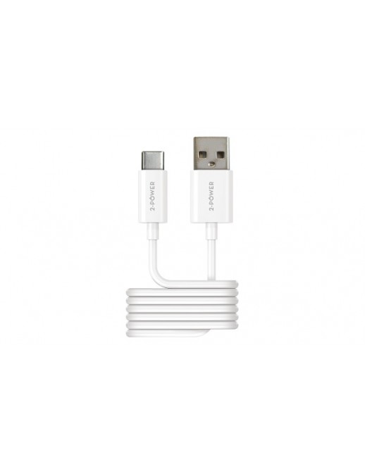 2PUC1M01W 2PUC1M01W 2-Power 1M USB-A to USB-C USB Cavo Various Applications Powered by USB