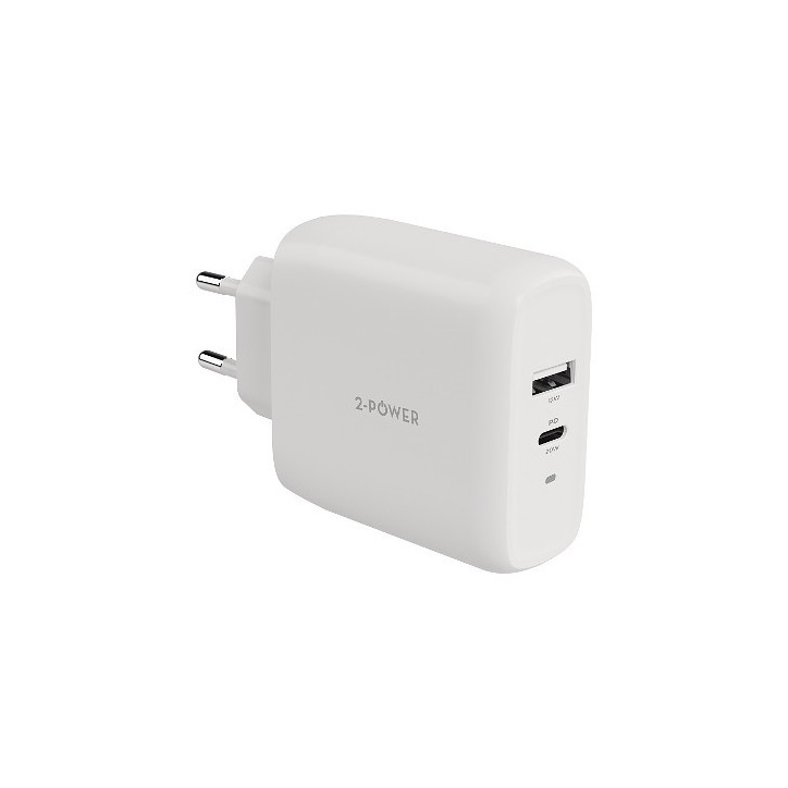 2PWC32W02-EU Wall Charger PD 20W USB-C & 12W USB-A General Consumer Electronics 2PWC32W02-EU Wall Charger PD 20W USB-C & 12W USB-A General Consumer Electronics