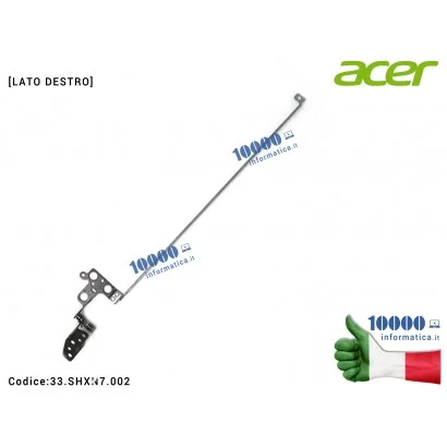 33.SHXN7.002 Cerniera [DX] Hinge ACER Aspire A114-31 A114-32 A314-31 A314-32 [LATO DESTRO] 33.SHXN7.002 33SHXN7002