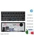 721237-061 Tastiera Italiana Retroilluminata HP EliteBook 810 G1 (Frame SILVER) 90.4XF07.L0E 6H.4XFKB.005 831-00135-00A L2750...