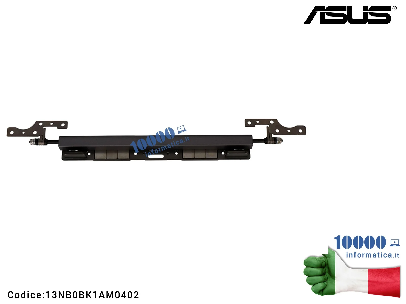 13NB0BK1AM0402 Cerniere Hinges + Dock Ricarica + Copri Cerniera ASUS Transformer Book T101HA
