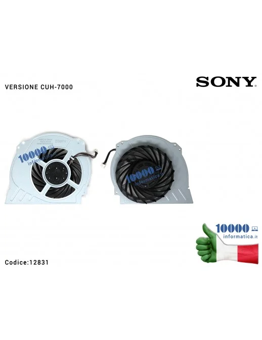 12831 Ventola di Raffreddamento Fan CPU SONY PlayStation 4 PS4 CUH-7000 CUH-7000BB01
