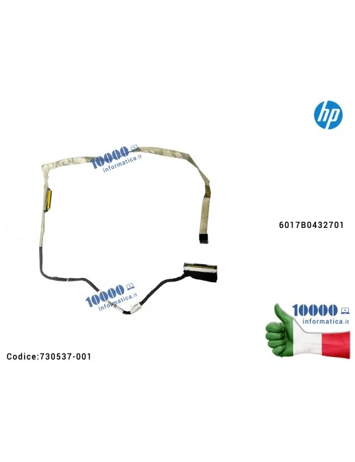 730537-001 Cavo Flat LCD HP EliteBook 720 G1 720 G2 725 G1 725 G2 820 G1 820 G2 825 G2 6017B0432701