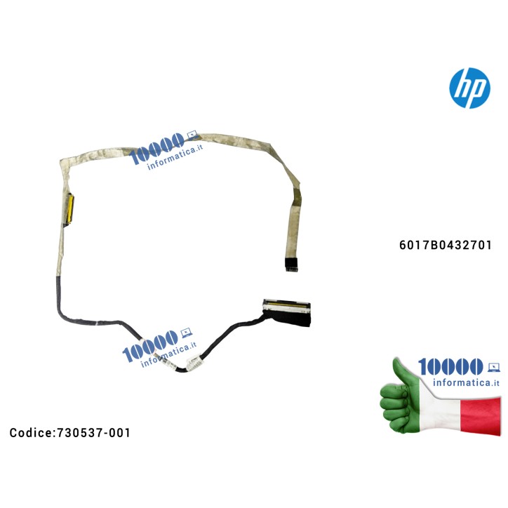 Cavo Flat LCD HP EliteBook 720 G1 720 G2 725 G1 725 G2 820 G1 820 G2 825 G2 6017B0432701