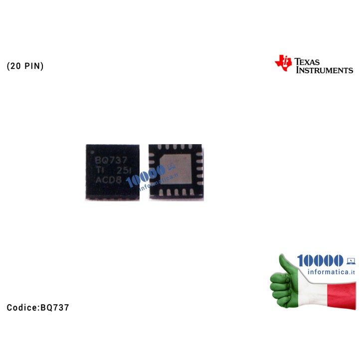IC Chip 8Q737 BQ24737R BQ24737RG BQ24737RGR BQ737 BQ24737 BQ 24737 RGRR QFN20 QFN-20 Battery Charger IC Chip 8Q737 BQ24737R BQ24737RG BQ24737RGR BQ737 BQ24737 BQ 24737 RGRR QFN20 QFN-20 Battery Charger