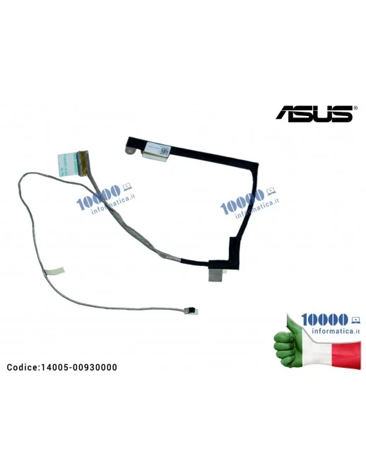 14005-00930000 Cavo Flat LCD ASUS X450 X450CC X450VC X450CA P450CA X450VB DD0XJALC020