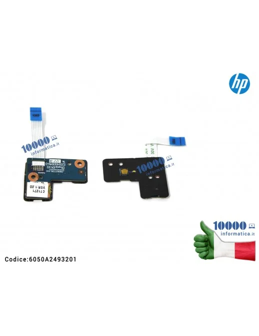 689686-001 Pulsante Tasto Accensione Power Board HP 255 G1 1000 2000 CQ58 6050A2493201