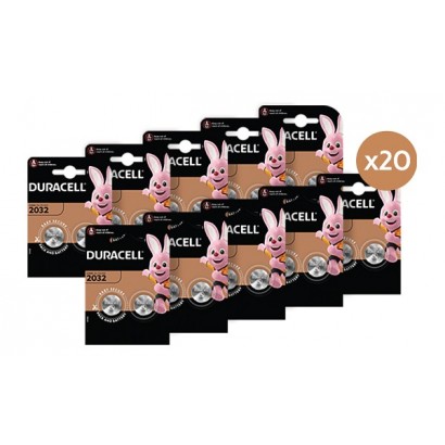 BUN0142A BUN0142A Duracell 2032 - 20 Pack Common Electronics Battery