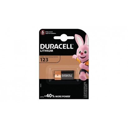 DL123 DL123 Duracell 3V Lithium (1 Pack) Common Photographic Battery