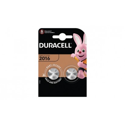 DL2016B2 DL2016B2 Duracell 3V Batteria (2 Pack) Common Electronics Battery