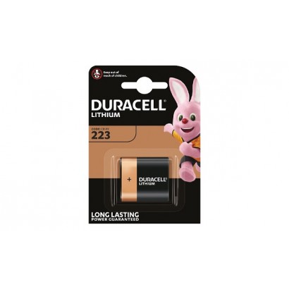 DL223A DL223A Duracell 6V Lithium Pack of 1 Common Photographic Battery