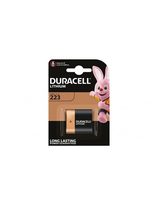 DL223A DL223A Duracell 6V Lithium Pack of 1 Common Photographic Battery