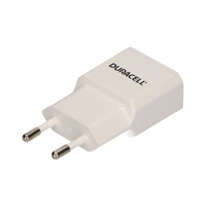 DRACUSB1W-EU DRACUSB1W-EU Duracell 1A USB Smartphone Wall Charger Adatto per All Apple & Android Smartphones