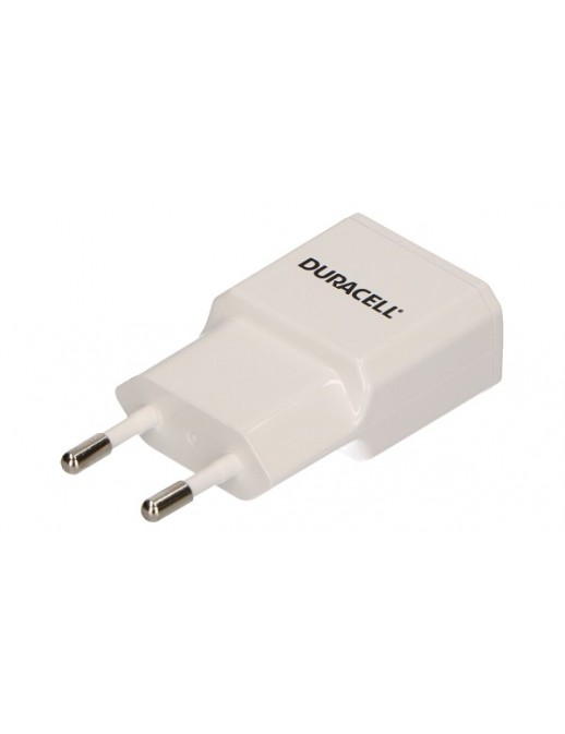DRACUSB1W-EU DRACUSB1W-EU Duracell 1A USB Smartphone Wall Charger Adatto per All Apple & Android Smartphones