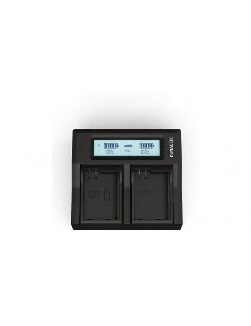 DRN6113 DRN6113 Duracell LED Dual DSLR Batteria Charger Adatto per Nikon EN-EL15