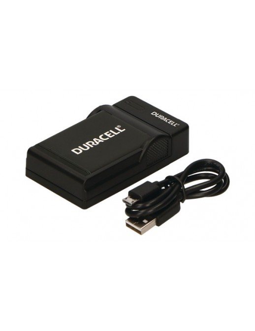 DRO5941 DRO5941 Duracell Digital Camera Batteria Charger Adatto per Olympus LI-50B, Sony NP-BK1