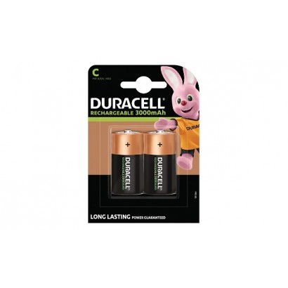 HR14 HR14 Duracell Ricaricabile (BL) C Size 2 Pack General Purpose Battery