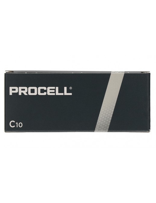 ID1400IPX10 ID1400IPX10 Duracell Procell Industrial C Size 10 Pk