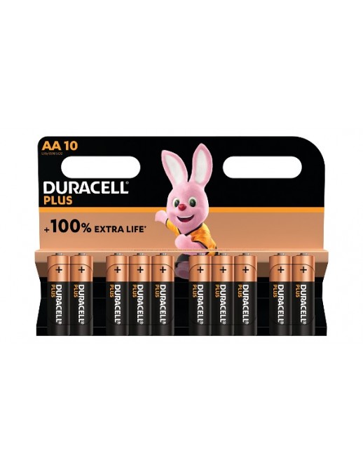 MN1500B10 MN1500B10 Duracell Plus AA Alkaline - 10 Pack