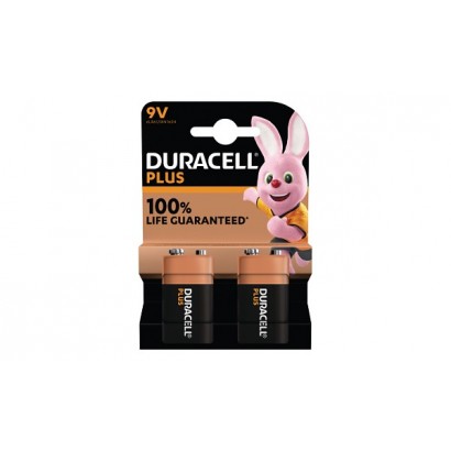 MN1604B2 MN1604B2 Duracell Plus 9V 2 Pack Original General Purpose Battery