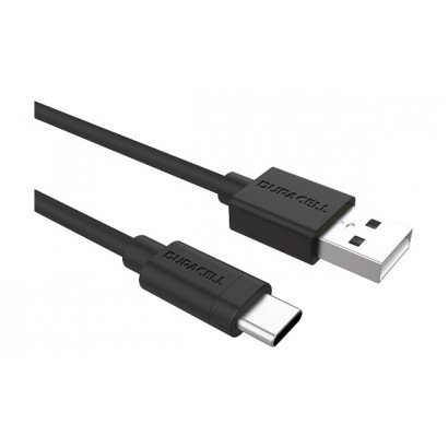USB5031A USB5031A Duracell USB-A to USB-C Charge Cavo 1m Type-C to USB Type 3.0 (Nera)
