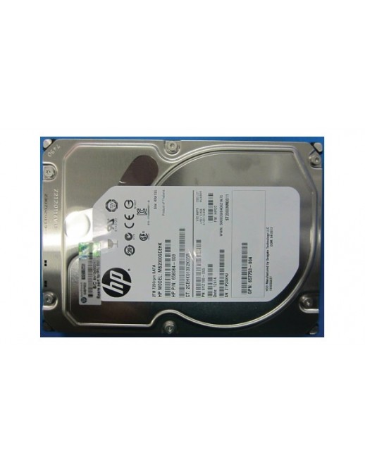 659570-001 659570-001 2TB 6G SATA 7.2k 3.5 HDD