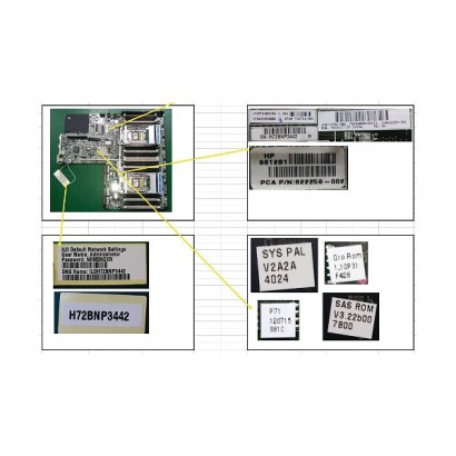 718781-001 718781-001 SPS-BD SYS IO W SUBPAN HW