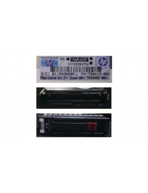 782995-001 782995-001 6TB 6G SAS 7.2k 3.5 LFF Hard Drive