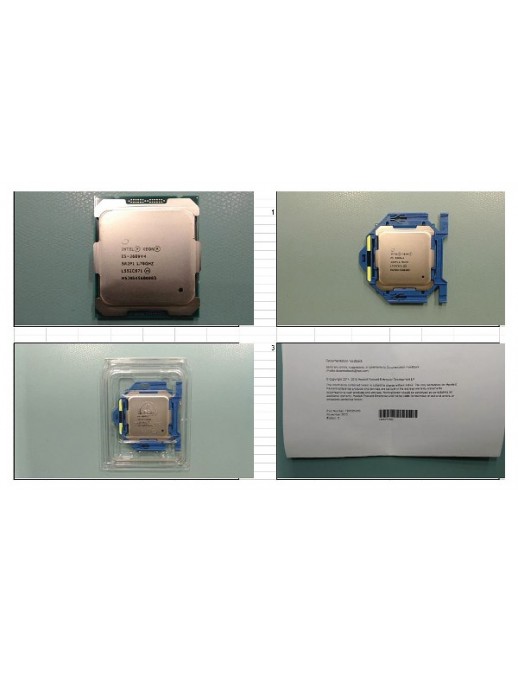 801233-B21 801233-B21 SPS-CPU BDW E5-2609 v4 8C 1.7GHz 85W - sostituito con HPE spare part:835600-001