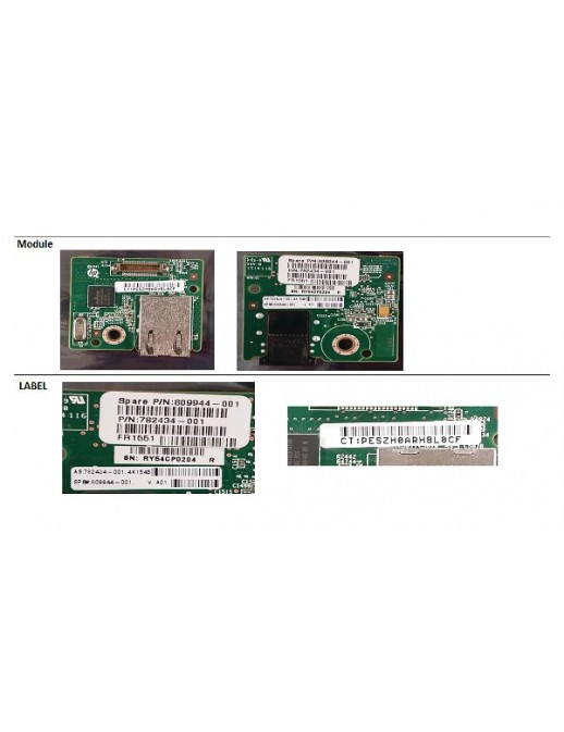 809944-001 809944-001 SPS-PCA iLO DED NIC Module Apollo 4200
